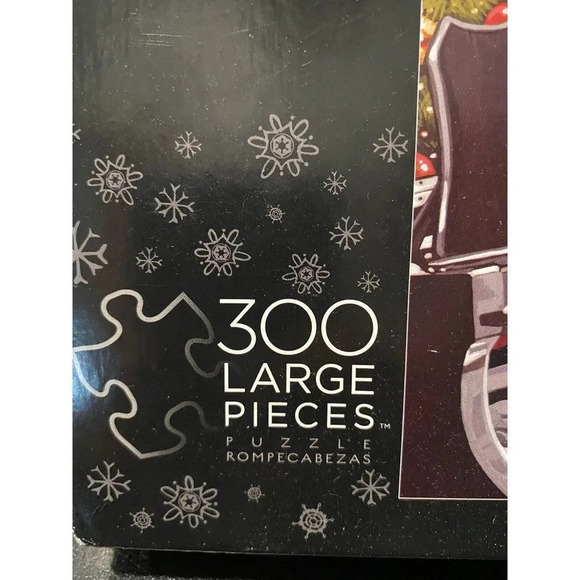 DARTH VADER Star Wars Christmas 300 Large Piece Jigsaw Puzzle Previously Used - Picture 3 of 7